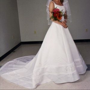 Oleg Cassini wedding dress